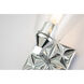 Alpha 1 Light 7 inch PC Bath Light Wall Light in Polished Chrome